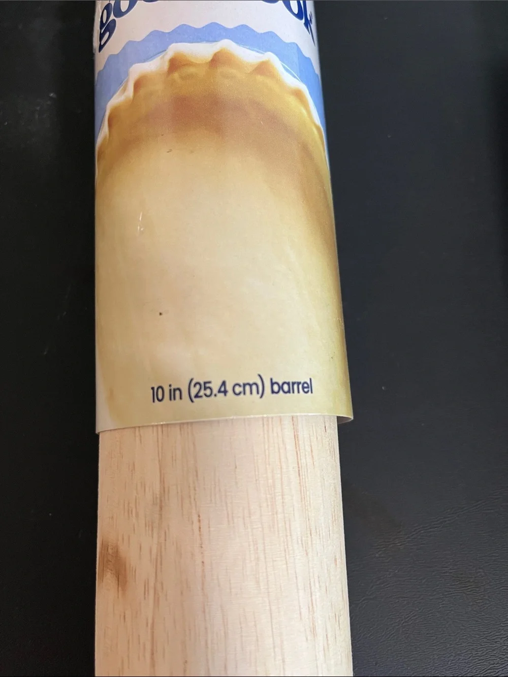 Goodcook Wooden Rolling Pin- Natural Wood 10”